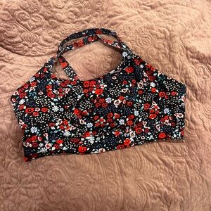 Stretch Floral Print Women's Bralette